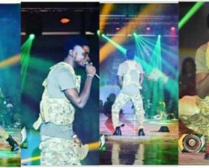 Kuami Eugene shuts down Ghana meets Naija 2018 with epic performance in a military style (Video)
